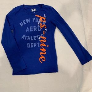 P.S by Aeropostale girls long sleeve Size Small 🧡